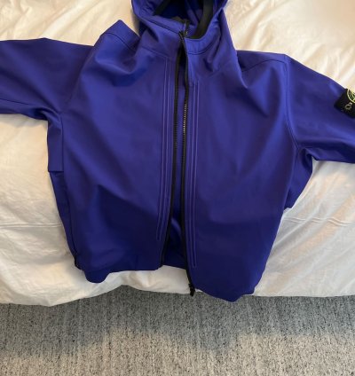 Stone Island Soft Shell Jacket Hoodie