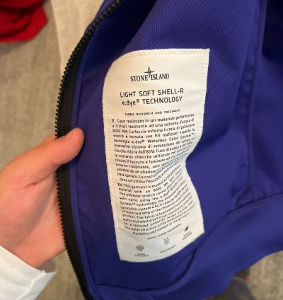 Stone Island Soft Shell Jacket Hoodie