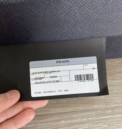 Prada Spazzolato Fume Boots