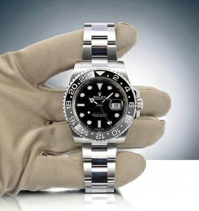 Rolex Gmt-master Ii Oyster - Full Set - Bruce Wayne Gmt