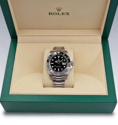 Rolex Gmt-master Ii Oyster - Full Set - Bruce Wayne Gmt