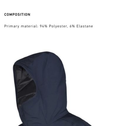 Stone Island Soft Shell With Primaloft 44027 Navy Large