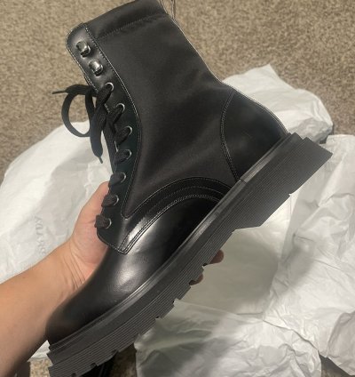 Prada Spazzolato Rois Boots