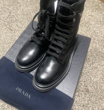 Prada Spazzolato Rois Boots