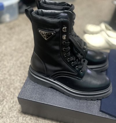 Prada Spazzolato Rois Boots