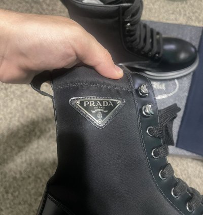 Prada Spazzolato Rois Boots