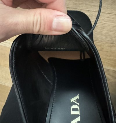 Prada Spazzolato Shoe