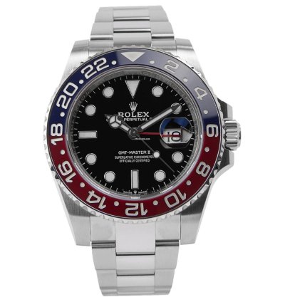 Rolex Gmt-master Ii Oyster Perpetual Gmt-master Ii Pepsi Stainless Steel 126710blro