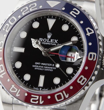 Rolex Gmt-master Ii Oyster Perpetual Gmt-master Ii Pepsi Stainless Steel 126710blro