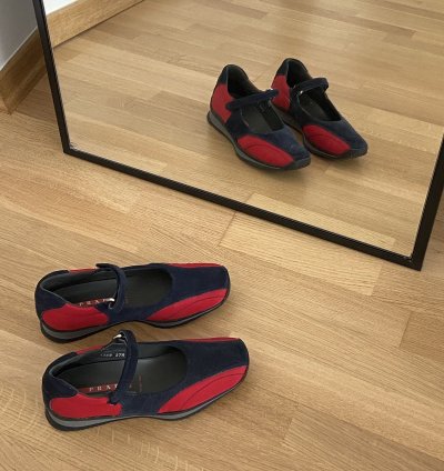 Prada Sport Mary Jane Sneakers