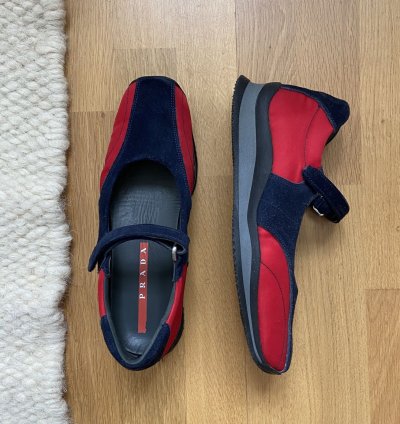 Prada Sport Mary Jane Sneakers