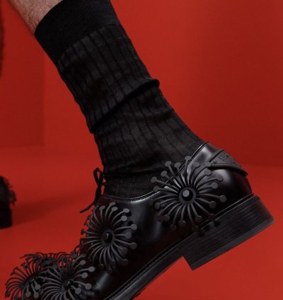 Prada Spring Summer 2022 Flower Shoes