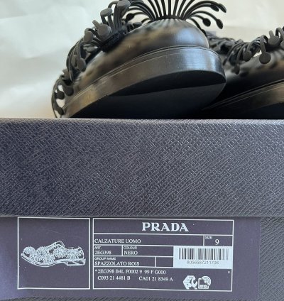 Prada Spring Summer 2022 Flower Shoes