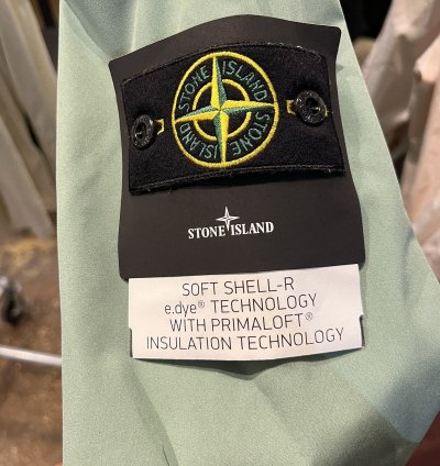 Stone Island Soft Shell- Dye With Primaloft Jacket -40527