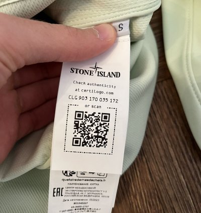 Stone Island Soft Shell- Pistachio Hooded Jacket Size
