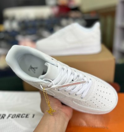 Iv Nike Air Force 1 Low By Virgil Abloh White