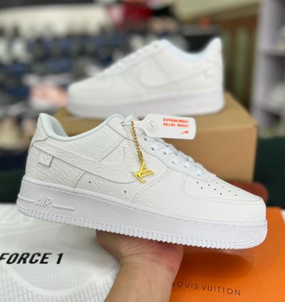 Iv Nike Air Force 1 Low By Virgil Abloh White