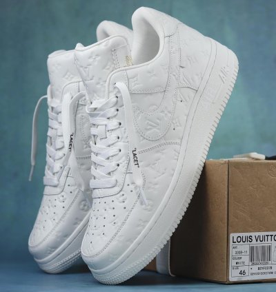 Iv Nike Air Force 1 Low By Virgil Abloh White
