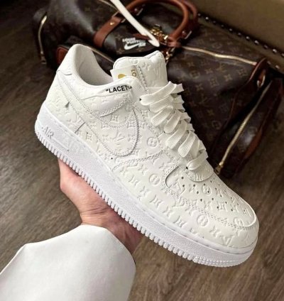 Iv Nike Air Force 1 Low By Virgil Abloh White