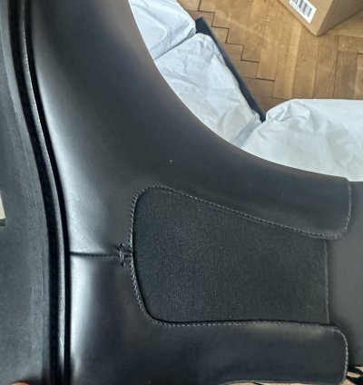 Prada Square Toe Chelsea Boots New With Box Uk 12