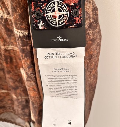 Stone Island Special Edition Paint Ball Anorak