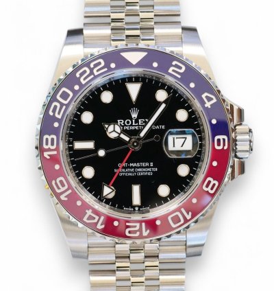 Rolex Gmt-master Ii Pepsi 126710blro Jubilee Bracelet