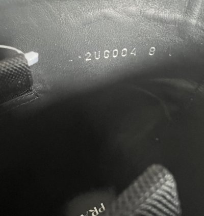 Prada Square Toe Embroidered Logo Boots