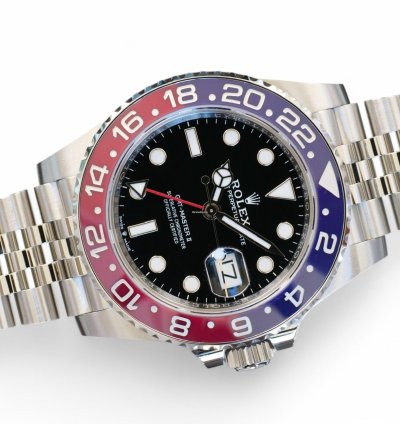 Rolex Gmt-master Ii Pepsi 126710blro Jubilee Bracelet