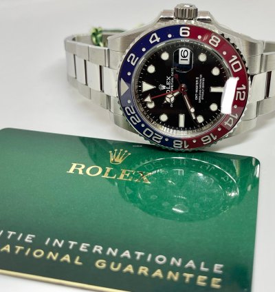 Rolex Gmt-master Ii Pepsi 126710blro New