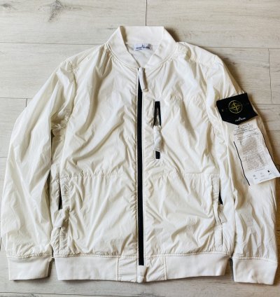 Stone Island Ss22 Nylon-tc Bomber Jacket