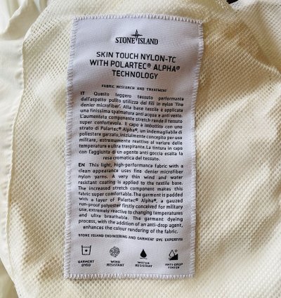 Stone Island Ss22 Nylon-tc Bomber Jacket