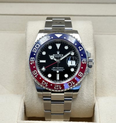 Rolex Gmt-master Ii Pepsi 126710blro Oyster Full Set 2022