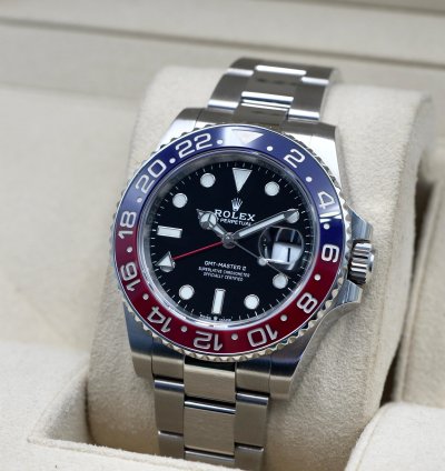 Rolex Gmt-master Ii Pepsi 126710blro Oyster Full Set 2022