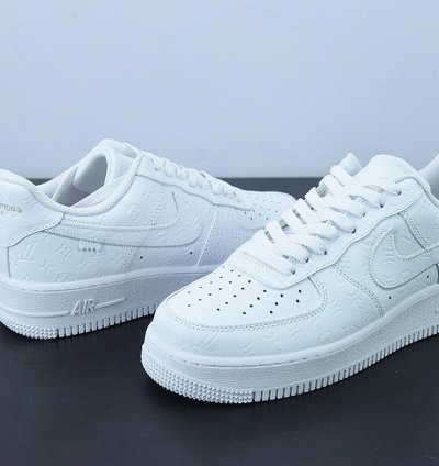 Iv Nike Air Force 1 Low By Virgil Abloh White