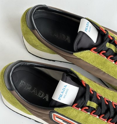 Prada Ss2019 Nylon Suede 70s Sneakers Raf Simons Trainers