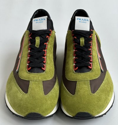 Prada Ss2019 Nylon Suede 70s Sneakers Raf Simons Trainers