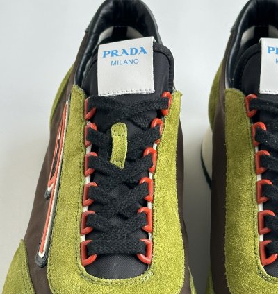 Prada Ss2019 Nylon Suede 70s Sneakers Raf Simons Trainers