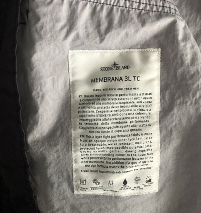 Stone Island Ss23 Membrana 3l Tc