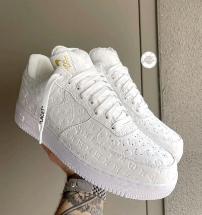 Iv Nike Air Force 1 Low By Virgil Abloh White