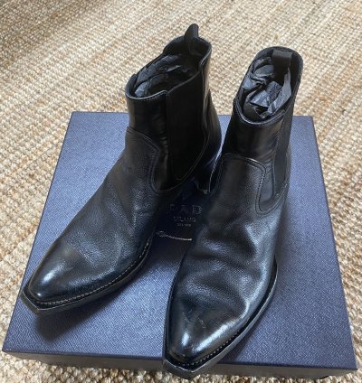 Prada Ss23 Cowboy Boots