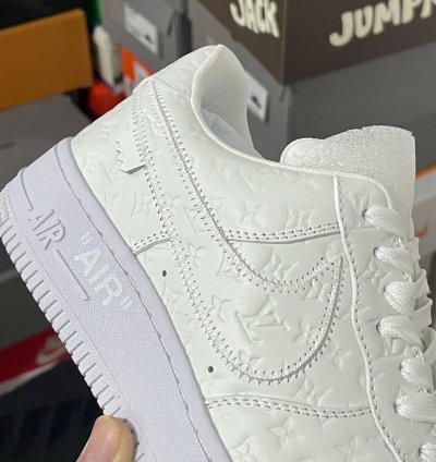 Iv Nike Air Force 1 Low By Virgil Abloh White