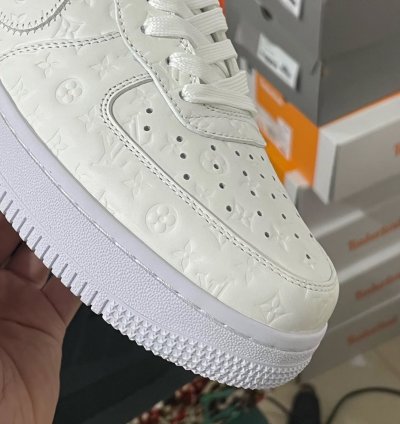 Iv Nike Air Force 1 Low By Virgil Abloh White