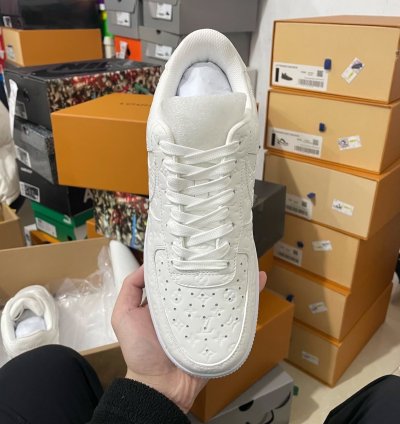 Iv Nike Air Force 1 Low By Virgil Abloh White