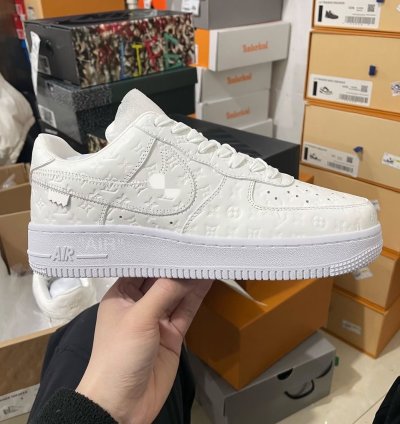 Iv Nike Air Force 1 Low By Virgil Abloh White