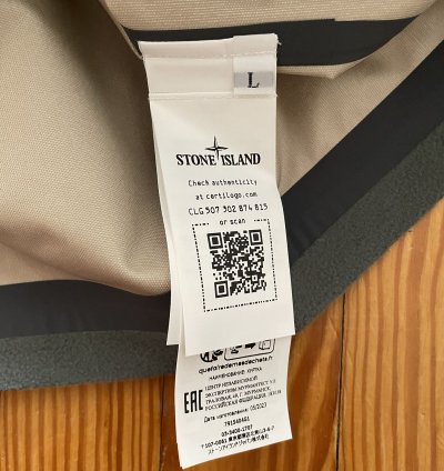 Stone Island Stellina 3l Nylon Water Proof Jacket Grey