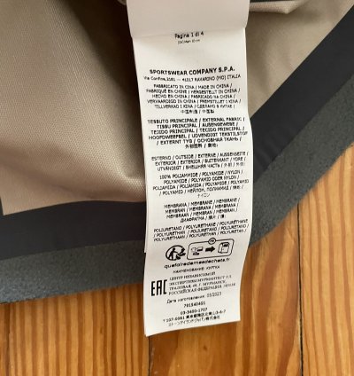 Stone Island Stellina 3l Nylon Water Proof Jacket Grey
