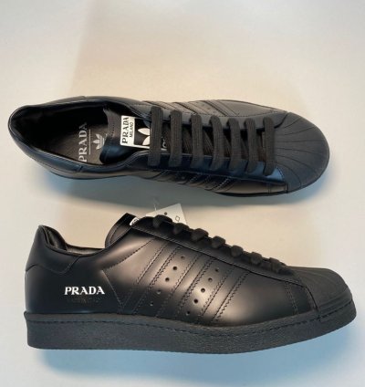Prada Superstar Leather Sneakers