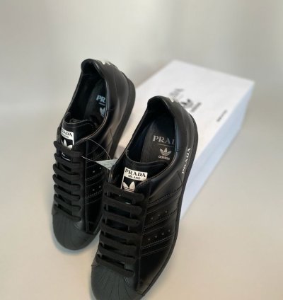 Prada Superstar Leather Sneakers
