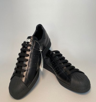 Prada Superstar Leather Sneakers