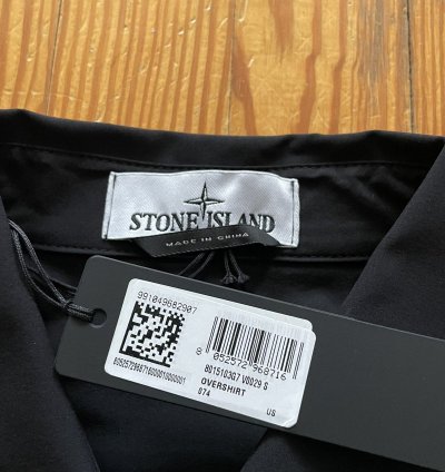 Stone Island Stellina Tech Work Jacket Black
